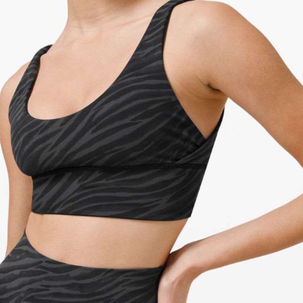 Black Lulu Align Bra - Picture 2 of 8